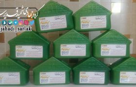 توزیع قلک جهت صدقات