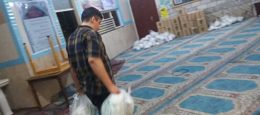 کمک مومنانه در عید فطر