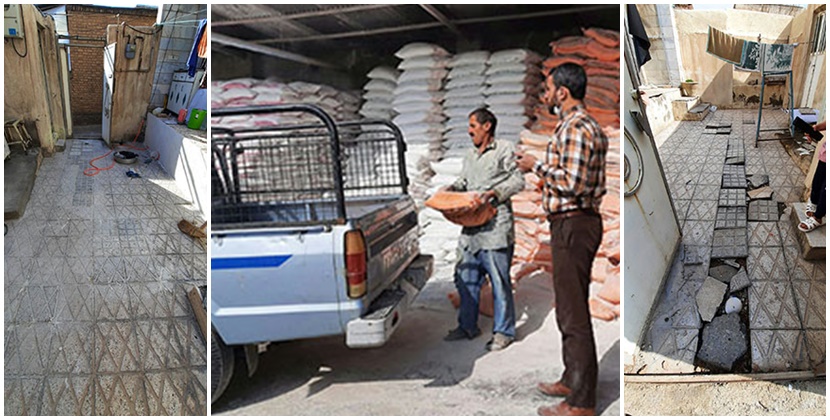 تعمیر منزل نیازمندان (منزل ششم)