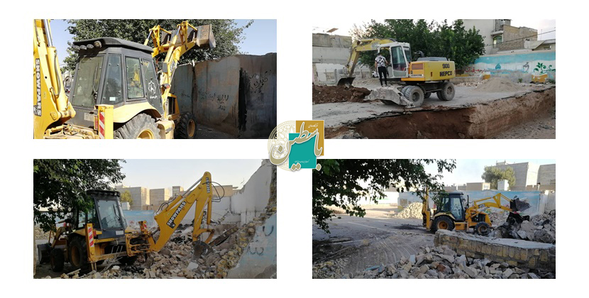 بازگشایی فضایی بعنوان درب جدید جهت تردد ماشین سنگین