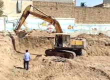 گزارش روند ساخت مدرسه در روستا